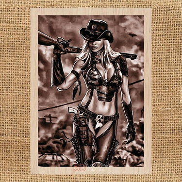 COWGIRL pyroprinter & laser-ready file 3DWave.us
